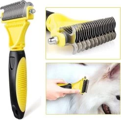 Hondenborstel - Dubbelzijdig Ontharing Tool - Herbruikbare Honden & Kattenvachtkam - Huisdier Grooming - 1 Stuk - Groen 15 Hondenborstel - Dubbelzijdig Ontharing Tool - Herbruikbare Honden & Kattenvachtkam - Huisdier Grooming - 1 Stuk - Groen -Dierenwinkel 1200x1190 8