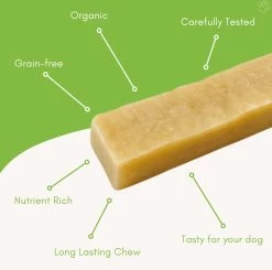 Yak Kaas Hondensnacks - 8 Stuks - 100% Natuurlijk - XS - 20-40 Gram - Kauwstaaf - Kauwbot - Voor De Hond -Dierenwinkel 1200x1192