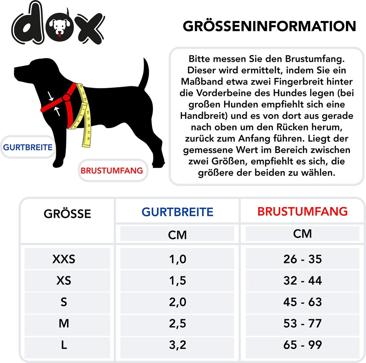DDOXX Hondenharnas Nylon, Step-In, Verstelbaar, Uitbraakbestendig | Voor Kleine, Middelgrote & Grote Honden | Borstharnas Hond Kat Puppy Auto | Puppy Harnas Kat Harnas | Rood, S 8 DDOXX Hondenharnas Nylon, Step-In, Verstelbaar, Uitbraakbestendig | Voor Kleine, Middelgrote & Grote Honden | Borstharnas Hond Kat Puppy Auto | Puppy Harnas Kat Harnas | Rood, S - Afbeelding 6