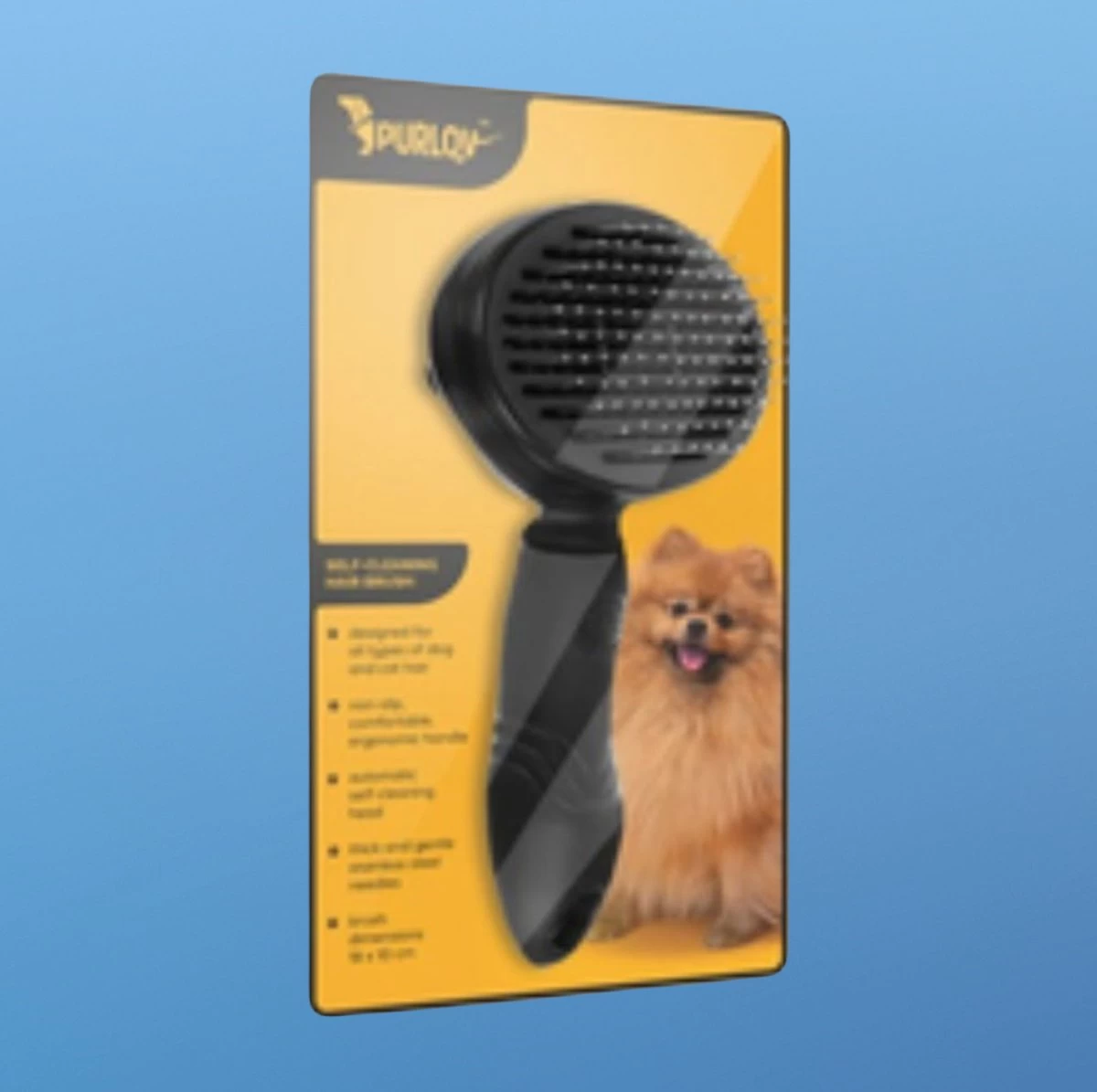 Purlov Zelfreinigende Kattenborstel En Hondenborstel - Haarverwijderaar Voor Huisdieren - Hondenborstel -Hondenhaar Kattenhaar Verwijderaar 7 Purlov Zelfreinigende Kattenborstel En Hondenborstel - Haarverwijderaar Voor Huisdieren - Hondenborstel -Hondenhaar Kattenhaar Verwijderaar - Afbeelding 5