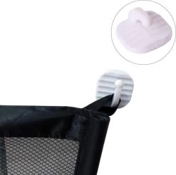 Merkloos ACE Pets – Oprolbaar Hondenrek Voor Binnen - Traphekje Hond Zonder Boren - Veiligheidshek Deurhekje - 180 X 72 Cm - Zwart -Dierenwinkel 1200x1196 24