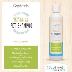 Oxyfresh Pets Hondenshampoo & Kattenshampoo - 237ml - Diervriendelijke Shampoo Voor Honden En Katten Zonder Irriterende Bestanddelen -Dierenwinkel 1200x1197 12