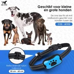 PetFriends Anti Blafband Zonder Schok - Gratis Hondenfluit - USB Oplaadbaar - Anti Blaf Apparaat - Opvoedingshalsband - Voor Grote En Kleine Honden 14 PetFriends Anti Blafband Zonder Schok - Gratis Hondenfluit - USB Oplaadbaar - Anti Blaf Apparaat - Opvoedingshalsband - Voor Grote En Kleine Honden -Dierenwinkel 1200x1197 19