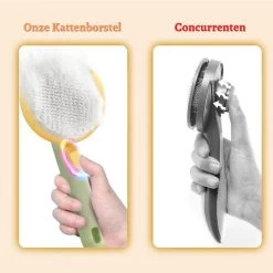 Merkloos Kattenborstel - Hondenborstel - Kattenkam - Pompoen Borstel - Kattenhaar - Haarverwijderaar Voor Huisdieren - Huisdierhaar Verwijderaar -Dierenwinkel 1200x1198 10