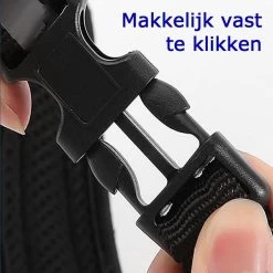 Luxyana Pets Hondentuig - M - 32-55cm - Harnas Voor Hond Of Grote Kat - Easy Step-in Hondenharnas - Inclusief Bijpassend Riempje - Zwart -Dierenwinkel 1200x1198 32