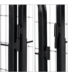 Relaxdays Puppyren - Hondenren - Puppykennel - Konijnenren - Bodem - Metaal - Div. Grootte - M -Dierenwinkel 1200x1198 37