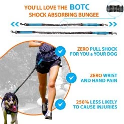 BOTC Hondenriem - Hardloopriem Hond - Looplijn Hond - Tot 170 Cm -- Looplijn Met Heupriem Reflecterend -Dierenwinkel 1200x1199 25