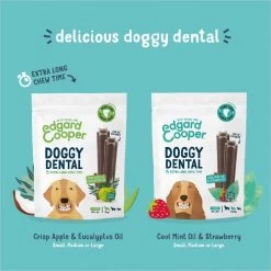 Edgard & Cooper Doggy Dental Sticks Appel - Eucalyptusolie Medium -Dierenwinkel 1200x1200 1