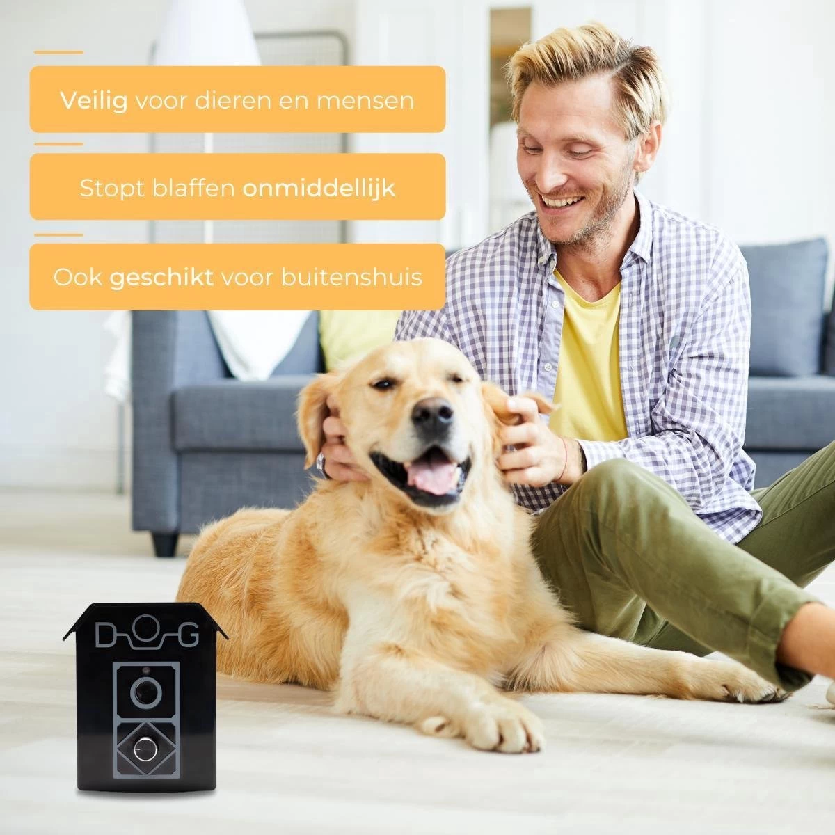 Merkloos Anti Blaf Apparaat Voor Honden - Alternatief Voor De Anti Blafband - Inclusief 9v Batterij & Nederlandse Handleiding - Diervriendelijk - Zonder Schok - Blafband Voor Honden - Zwart 7 Merkloos Anti Blaf Apparaat Voor Honden - Alternatief Voor De Anti Blafband - Inclusief 9v Batterij & Nederlandse Handleiding - Diervriendelijk - Zonder Schok - Blafband Voor Honden - Zwart - Afbeelding 5