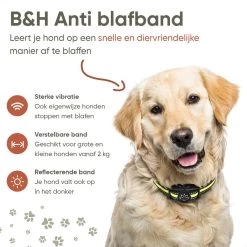 Premium Anti Blafband - Diervriendelijke Opvoedingshalsband Zonder Schok - Trainingshalsband Voor Grote En Kleine Honden - Anti Blaf Band - Correctie Halsband 18 Premium Anti Blafband - Diervriendelijke Opvoedingshalsband Zonder Schok - Trainingshalsband Voor Grote En Kleine Honden - Anti Blaf Band - Correctie Halsband -Dierenwinkel 1200x1200 1102