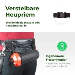 Canicross Looplijn Hond Met Heupriem Voor Hardlopen - Elastische Handsfree Hondenriem - Honden Trainingslijn - 150/200cm - Groen -Dierenwinkel 1200x1200 1232