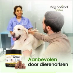 DOG OPTIMAL ANTI ALLERGY SUPPORT 120 Stuks - Allergie - Honden - Hondensnacks - Hondenkoekjes - Hondensupplementen - Honden - Puppy - Hondenvoeding - Weerstand - Jeuk-hond - Jeuk -Dierenwinkel 1200x1200 124