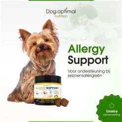 DOG OPTIMAL ANTI ALLERGY SUPPORT 120 Stuks - Allergie - Honden - Hondensnacks - Hondenkoekjes - Hondensupplementen - Honden - Puppy - Hondenvoeding - Weerstand - Jeuk-hond - Jeuk -Dierenwinkel 1200x1200 127
