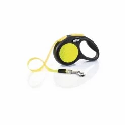 Flexi New Classic - Hondenriem Incl. Neon Band - Geel - S - 5 M - (<12 Kg) -Dierenwinkel 1200x1200 1274