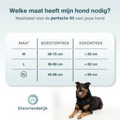 Hondentuigje – Hondenharnas - Anti Trek Tuig Hond – Y Tuig – Reflecterend – Zwart – Maat XL -Dierenwinkel 1200x1200 1379