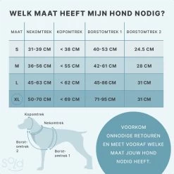 Hondentuigje - Anti-Trek Tuig - Hondenharnas - Y Tuig Hond - Reflecterend - Zwart - Maat XL -Dierenwinkel 1200x1200 1389