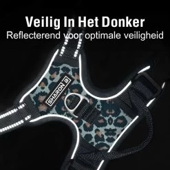 Antitrek Hondentuigje - Middelgrote Honden - Luipaard - Maat M - Borstring - Reflecterend 16 Antitrek Hondentuigje - Middelgrote Honden - Luipaard - Maat M - Borstring - Reflecterend -Dierenwinkel 1200x1200 1427