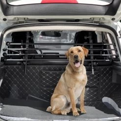 Hondenrek Auto - Hondenrek - Autorek Hond - Bagagerek - Verstelbaar - Staal - Zwart -Dierenwinkel 1200x1200 1488