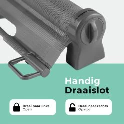 Château Animaux® - Tot 180cm Breed Traphekje Oprolbaar Hond - Stijlvolle Oplossing - Dieren Hek - Honden Hek -Dierenwinkel 1200x1200 1499