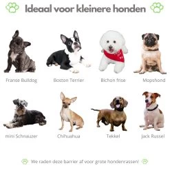 Paws & Claws - Hondenhek –Deurhekje - Dog Barrier - 154,5 X 61 Cm - Opvouwbaar - Zwart -Dierenwinkel 1200x1200 1513