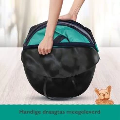 Meisterpet - Opvouwbare Puppyren Rond - (Ø X H) 115 X 58 Cm - Met Gratis Dieren Verzorging Set -Dierenwinkel 1200x1200 1526