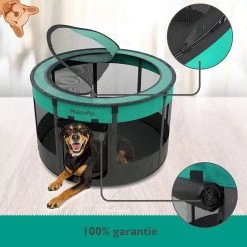 Meisterpets Opvouwbare Puppyren Rond - Extra Stevig - (Ø X H) 75 X 43 Cm - Incl. Gratis Drinkbak! 14 Meisterpets Opvouwbare Puppyren Rond - Extra Stevig - (Ø X H) 75 X 43 Cm - Incl. Gratis Drinkbak! -Dierenwinkel 1200x1200 1550