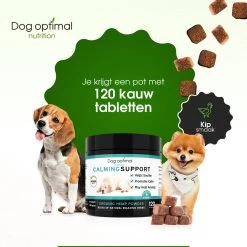 RUST EN KALMEREN CALMING Support 120 Stuks - Kalmeren - AntistressmiddelHond - Hond - Hondenkoekjes - Hondensupplementen - Honden - Puppy - Hondenvoeding -Dierenwinkel 1200x1200 169