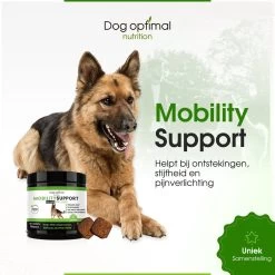 DOG OPTIMAL Gewricht Supplement 120 Stuks - Mobility - Glucosamine Hond - Artrose - Heupdysplasie - Gewrichten - Hondensnacks - Hondenkoekjes - Hondensupplementen - Honden - Puppy - Hondenvoeding -Dierenwinkel 1200x1200 176