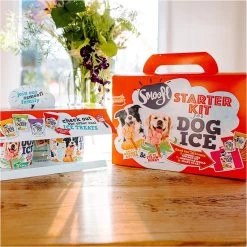 Smoofl Honden Lekkernij - Starter Kit Om Je Eigen Honden Ijs Te Maken, Kit Met 2 Ijsmixen Voor Honden, Pindakaas En Aardbei Smaak, Een Pootvormige Silicone Vorm - Voor 4 Hondenijsjes -Dierenwinkel 1200x1200 18