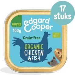 17x Edgard & Cooper Kuipje Vers Vlees Puppy Hondenvoer Bio Kip - Vis 100 Gr -Dierenwinkel 1200x1200 196