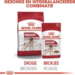 Royal Canin Shn Medium Adult Pouch - Hondenvoer - 10 X 140 G -Dierenwinkel 1200x1200 209
