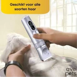 AVE Pets® Volledige Hondentondeuse Set Met Display - Draadloos Tondeuse - Scheerapparaat Voor Je Hond Of Kat - Huisdier Trimmer - Dierentondeuse - Dieren Verzorging -Dierenwinkel 1200x1200 212