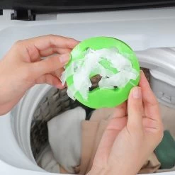 Merkloos Wasmachine Herbruikbare Haarverwijderaar - Huisdierhaar Verwijderaar - Anti Haren - Accessoires Wasmachine - Groen - 1 Stuks -Dierenwinkel 1200x1200 216