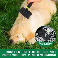 Mister Mill 2 Zijdige Ondervacht Kam Plus Slicker Borstel - Honden/Katten Kam - Voordeel Set -Dierenwinkel 1200x1200 263