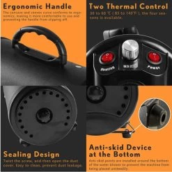 Merkloos Edward&DeVries Professionele Hondenföhn Met 4 Opzetstukken – Waterblazer Voor Honden – Stil Design – Krachtig + Extra Filter - Zwart -Dierenwinkel 1200x1200 306