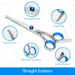 Nobleza Vachtscharen En Kam Set - Scharen Set - Vachtverzorging Set - Scharen Set Voor Honden En Katten -Dierenwinkel 1200x1200 312