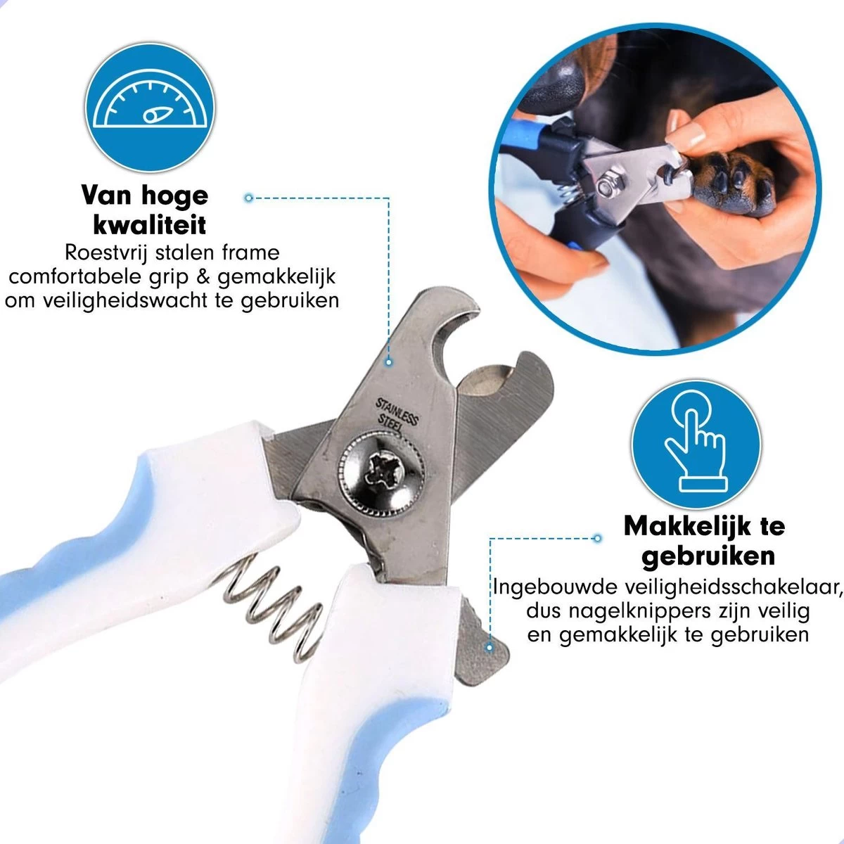 Professionele Nagelschaar|Nagelschaar Hond | Nagelschaar Kat| Nagelknipper Hond En Kat| Nagelknipper Kat| Nagelknipper Hond|NagelTang Dieren|Poot Verzorging 4 Professionele Nagelschaar|Nagelschaar Hond | Nagelschaar Kat| Nagelknipper Hond En Kat| Nagelknipper Kat| Nagelknipper Hond|NagelTang Dieren|Poot Verzorging - Afbeelding 2