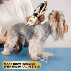 BeautyFit - 16-delig Hondentondeuse Set - Professionele Honden Trimset - Dieren Tondeuse Voor Dikke Vacht - Meest Complete Set - Inclusief 4 Opzetkammen - Hondenschaar - Mist Verstuiver - Handschoen Borstel - Nagelknipper -Dierenwinkel 1200x1200 328