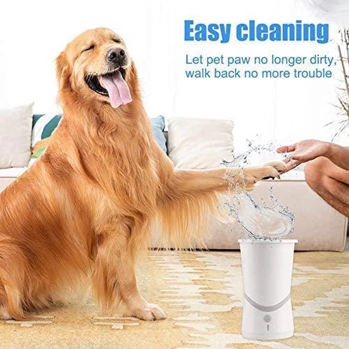 Merkloos Elektrische Hondenpootreiniger Draagbare Pet Voetenreinigingsborstel Zuigerkom Hondenvoetenreiniger Wasmachine Zachte Siliconenborstels Voor Modderige Poten Oplaadbare USB 8 Merkloos Elektrische Hondenpootreiniger Draagbare Pet Voetenreinigingsborstel Zuigerkom Hondenvoetenreiniger Wasmachine Zachte Siliconenborstels Voor Modderige Poten Oplaadbare USB - Afbeelding 6