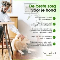 DOG OPTIMAL ALLERGY SUPPORT 90 Stuks - Allergie - Honden - Hondensnacks - Hondenkoekjes - Hondensupplementen - Honden - Puppy - Hondenvoeding - Weerstand - Supplement -Dierenwinkel 1200x1200 4