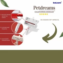 Merkloos Pluizenborstel - Pluizenverwijderaar Voor Huisdieren - Haarverwijderaar Voor Huisdieren - Pluizenborstel - Kattenmand - Hondenmand - Ontpluizer Bank - Ontpluizer Tapijt -Dierenwinkel 1200x1200 406