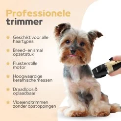 Woodoro Professionele 2-in-1 Hondentondeuse Voor Dikke Vacht – Draadloze Honden Tondeuse & Hondentrimmer – Stille Tondeuse Katten & Honden Trimset -Dierenwinkel 1200x1200 501