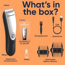 Happysnoots Hondentondeuse Draadloos Voor Dikke Vacht - Tondeuse Hond & Kat - Hondentrimmer - Professioneel Dieren Tondeuse -Dierenwinkel 1200x1200 519