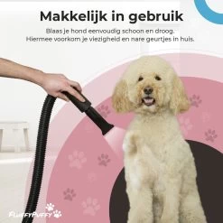 FluffyPuffy Professionele Hondenföhn Met 3 Opzetstukken - Waterblazer Voor Honden - Hondendroger - 2800 W Verstelbaar Vermogen - Stil Design - Met Gratis Hondenborstel - Roze 13 FluffyPuffy Professionele Hondenföhn Met 3 Opzetstukken - Waterblazer Voor Honden - Hondendroger - 2800 W Verstelbaar Vermogen - Stil Design - Met Gratis Hondenborstel - Roze -Dierenwinkel 1200x1200 525