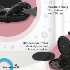 FluffyPuffy Professionele Hondenföhn Met 3 Opzetstukken - Waterblazer Voor Honden - Hondendroger - 2800 W Verstelbaar Vermogen - Stil Design - Met Gratis Hondenborstel - Roze 19 FluffyPuffy Professionele Hondenföhn Met 3 Opzetstukken - Waterblazer Voor Honden - Hondendroger - 2800 W Verstelbaar Vermogen - Stil Design - Met Gratis Hondenborstel - Roze -Dierenwinkel 1200x1200 531