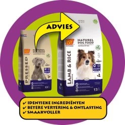 Biofood Geperst Lam & Rijst Premium - Hondenvoer - 13,5 Kg -Dierenwinkel 1200x1200 61