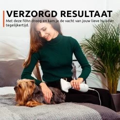 PetGoods 2-in-1 Hondenföhn – Föhn & Borstel - Honden & Katten - Low Noise -Dierenwinkel 1200x1200 648