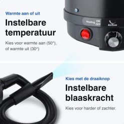 Vivid Green Waterblazer Met 3 Opzetstukken - Hondenfohn - Voor Honden - Met Geluiddemper - 2800W -Dierenwinkel 1200x1200 655