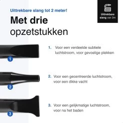 Vivid Green Waterblazer Met 3 Opzetstukken - Hondenfohn - Voor Honden - Met Geluiddemper - 2800W -Dierenwinkel 1200x1200 656