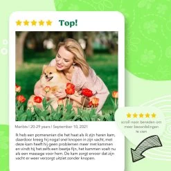 Mister Mill Professionele 2-Zijdige Ondervacht Kam Voor Hond En Kat – Honden/Kattenborstel – Klittenkam – 9,5 Cm. -Dierenwinkel 1200x1200 714